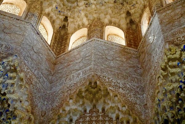 Alhambra interior detail.